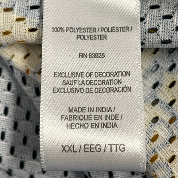 RF Brand Smile Through It Mesh Skull Tank Top 2XL NWT - Picture 8 of 9